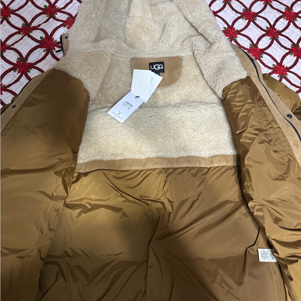 UGG shearling leather jacket - Picture 3 of 16